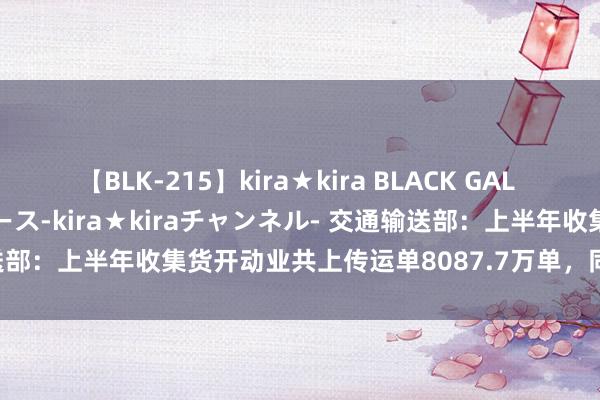 【BLK-215】kira★kira BLACK GAL 黒ギャル・EMIRIプロデュース-kira★kiraチャンネル- 交通输送部：上半年收集货开动业共上传运单8087.7万单，同比增长52.8%